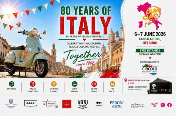 This Week in Helsinki: Italian Vibrations & Free Island Museums